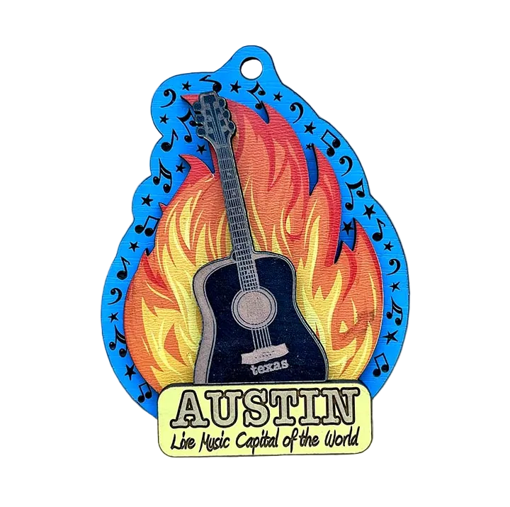 Keep Austin Rockin' Ornament