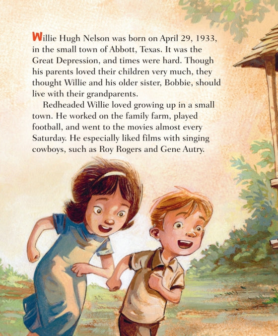 Willie Nelson, A Little Golden Book Biography by Geof Smith