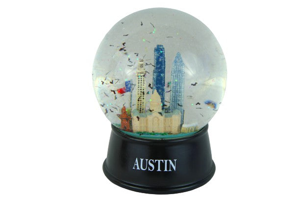 Batty for Austin Snow Globe