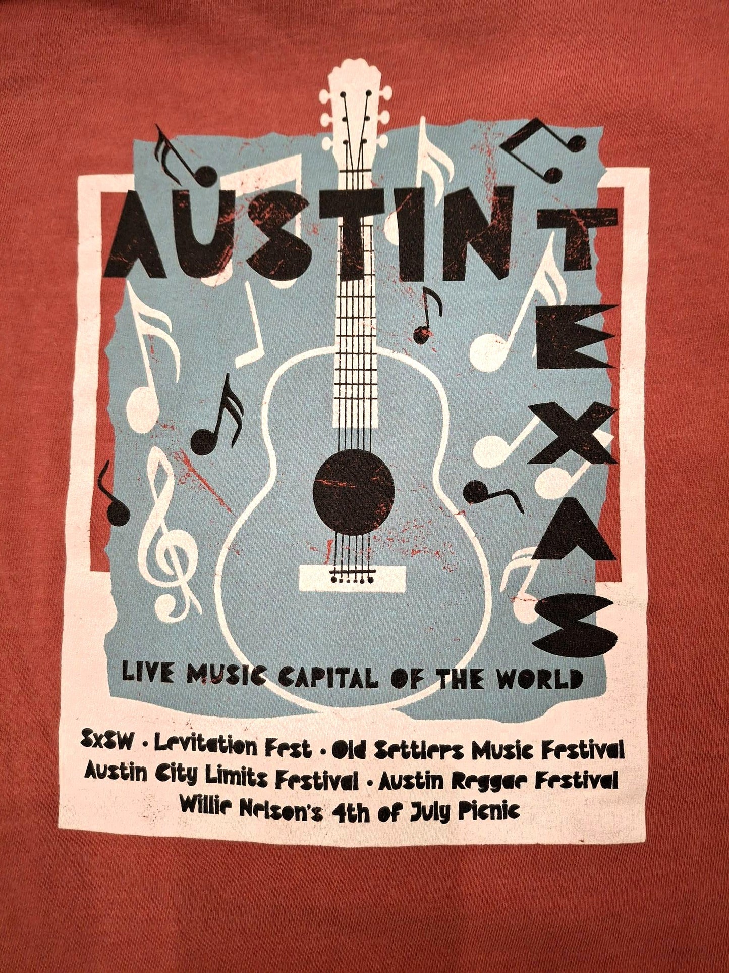 Austin Music Scene Poster Tee (Youth)