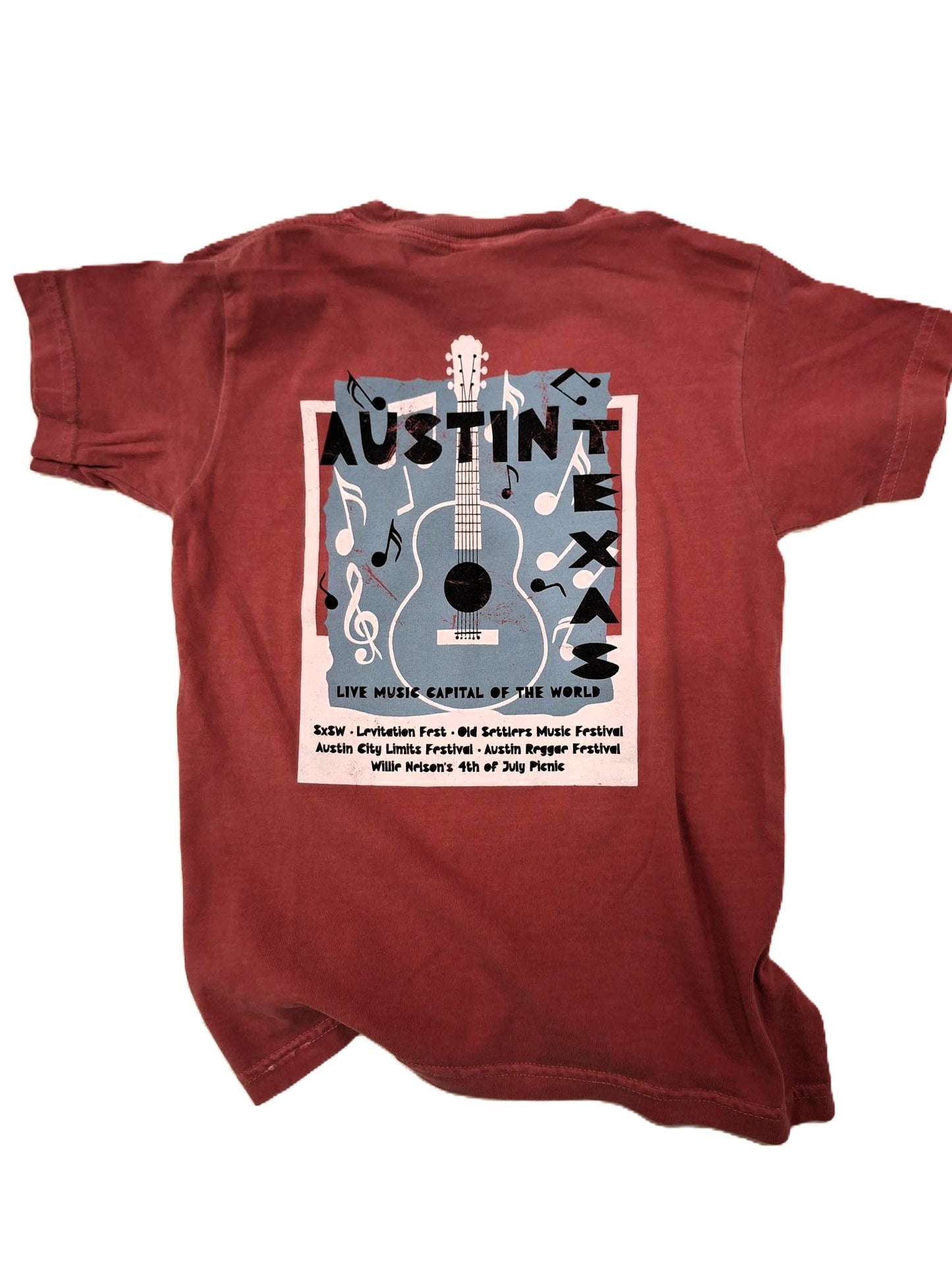 Austin Music Scene Poster Tee (Youth)