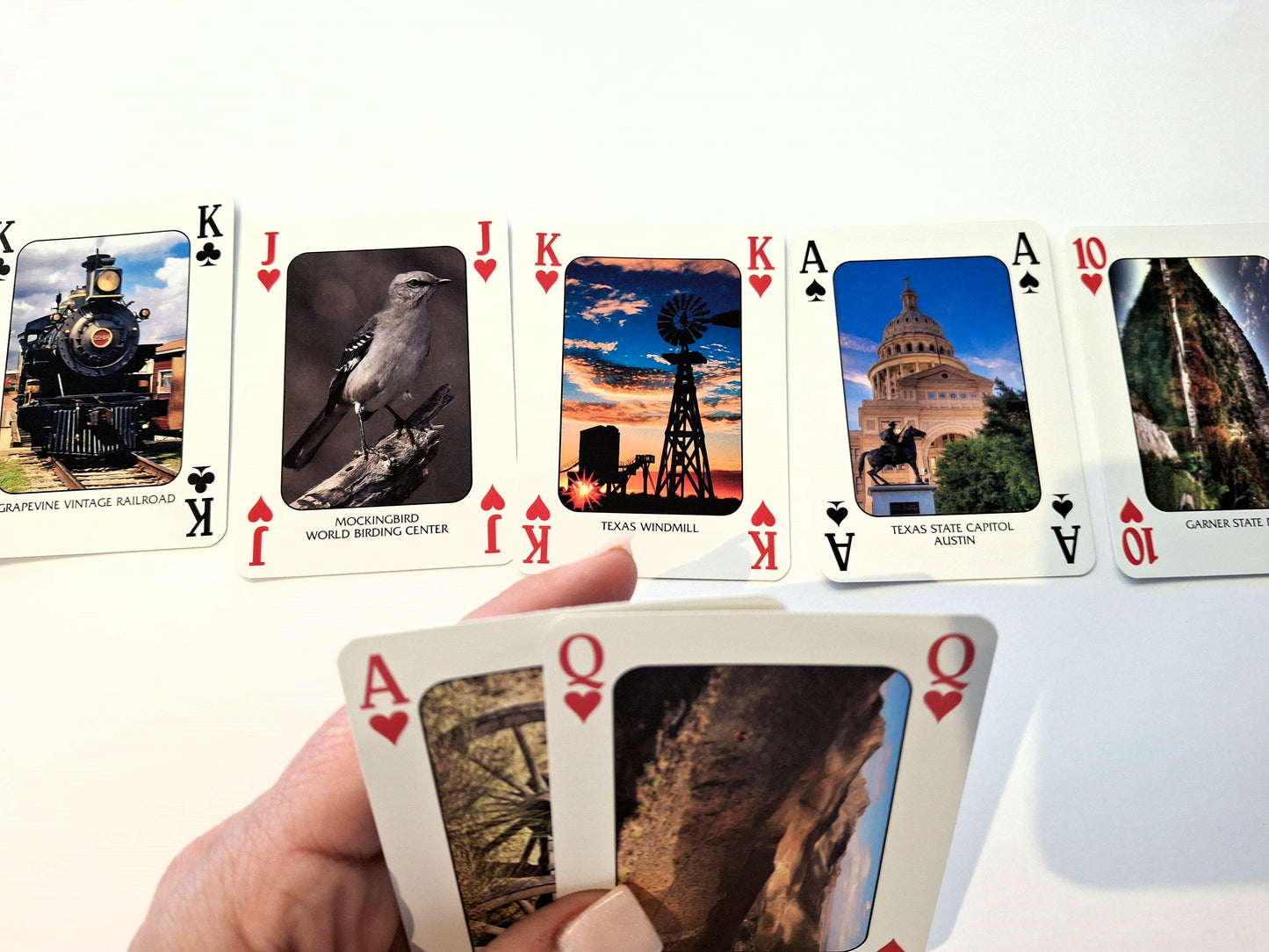 Discover Texas Playing Cards