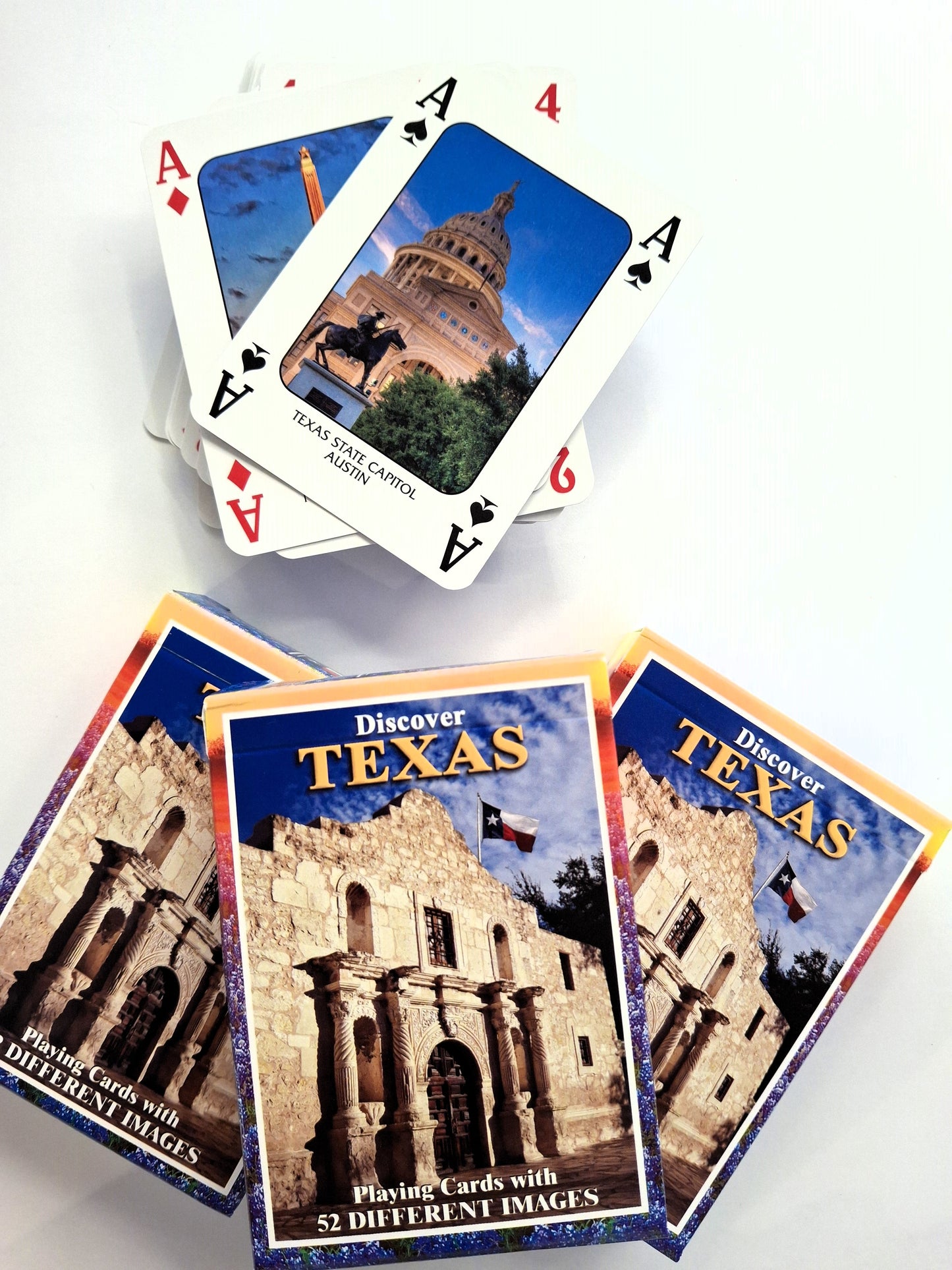 Discover Texas Playing Cards