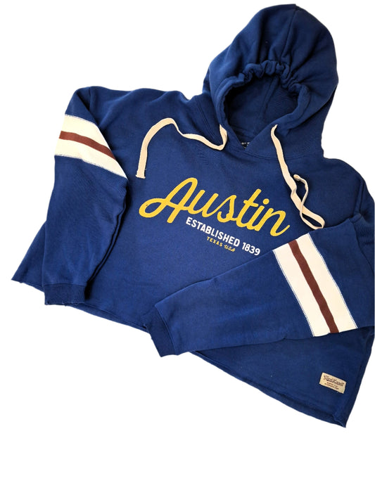 Boxy Cropped Austin Hoodie