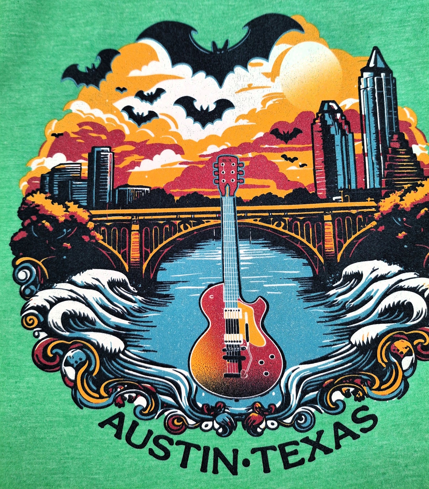 Congress Bridge Serenade Tee