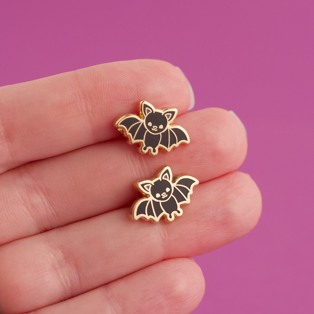 Bitty Bat Post Earrings