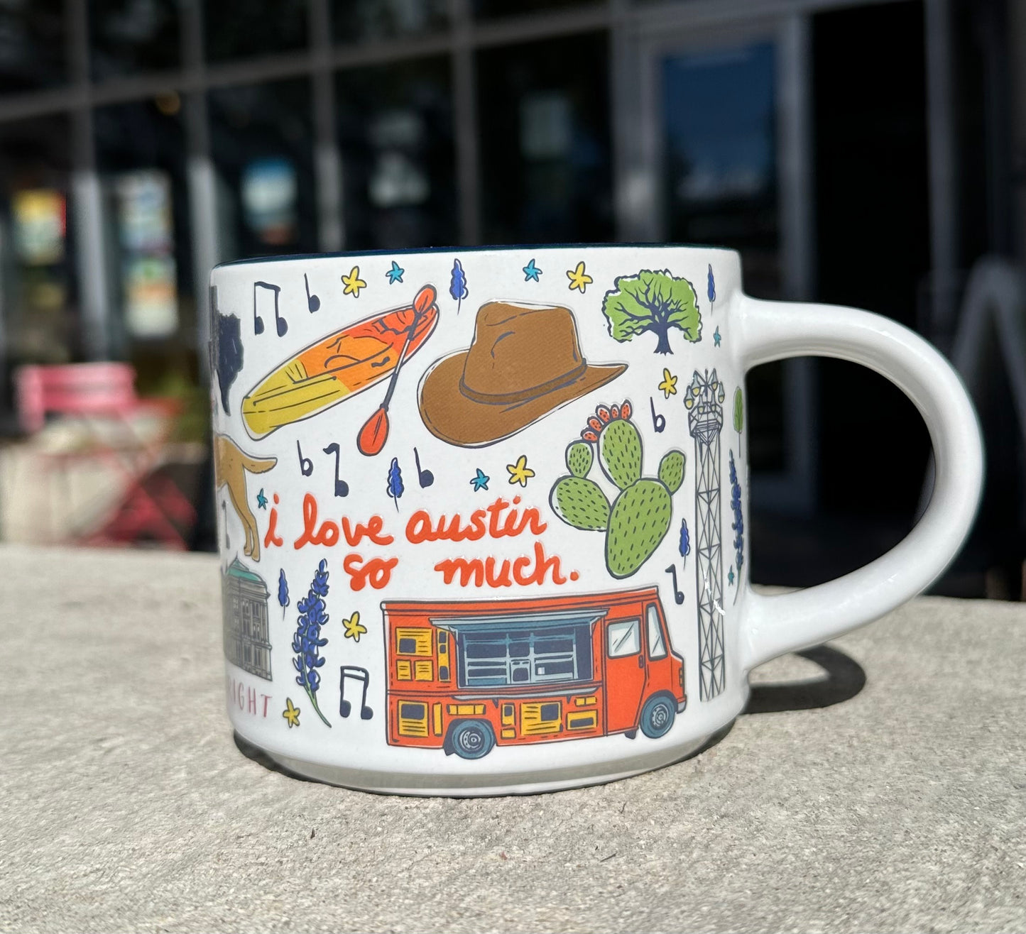 Austin Icons Mug