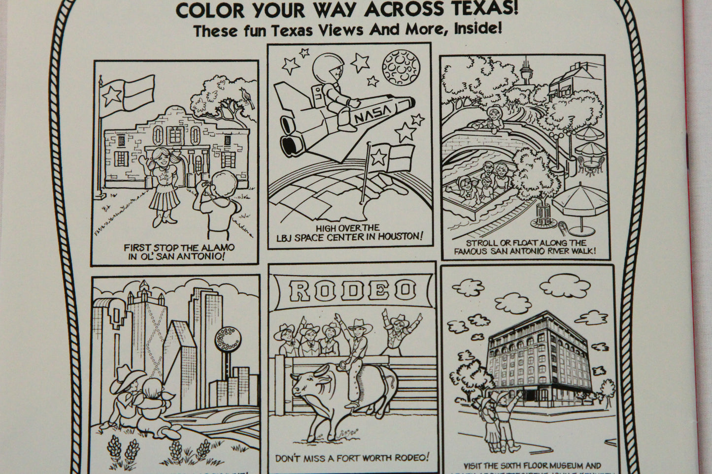 Texas Coloring Book